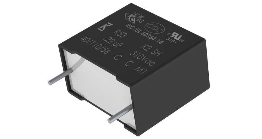 KEMET Introduces the Smallest EMI X2 Film Capacitor Solution for Harsh Environments